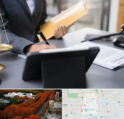 وکیل خانم در منطقه 6 تهران 