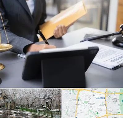 وکیل خانم در باغ فیض 