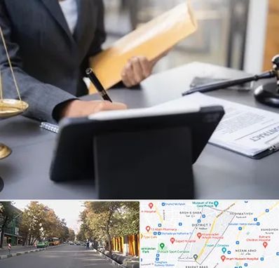 وکیل خانم در شریعتی 