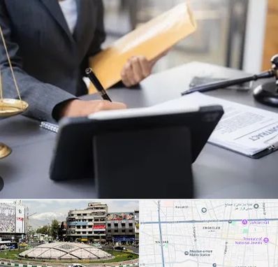 وکیل خانم در مرکز تهران