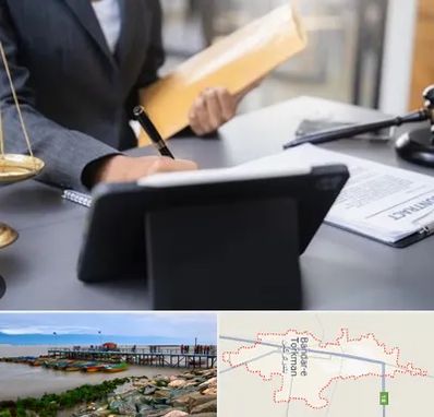 وکیل خانم در بندر ترکمن