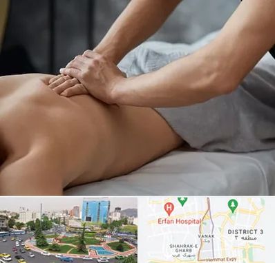 مرکز ماساژ درمانی در ونک تهران