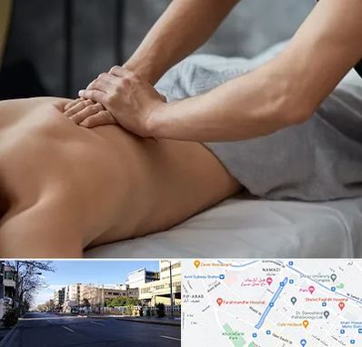 مرکز ماساژ درمانی در خیابان ملاصدرا شیراز