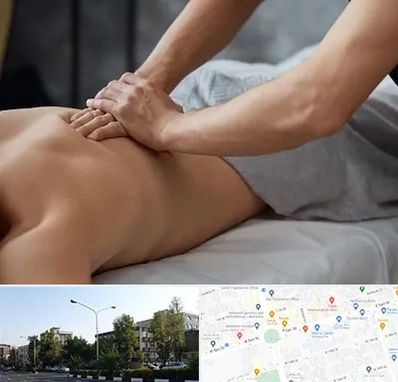 مرکز ماساژ درمانی در میدان کاج