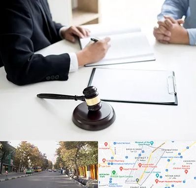 وکیل سرقت در شریعتی 