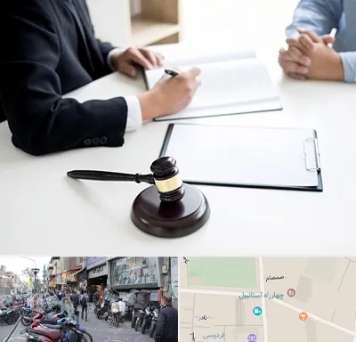 وکیل سرقت در چهارراه استانبول