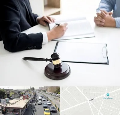 وکیل سرقت در خیابان دماوند