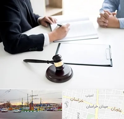 وکیل سرقت در میدان خراسان