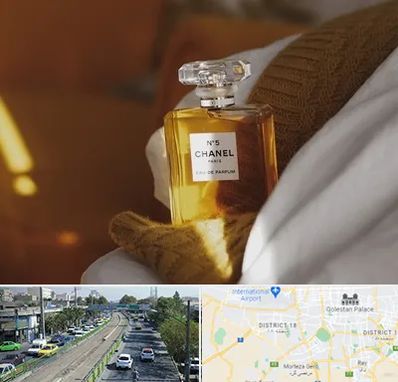 عطر فروشی در جنوب تهران 