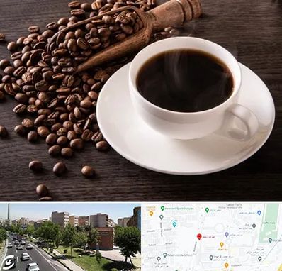 فروشگاه لوازم قهوه در شهرک آزمایش 