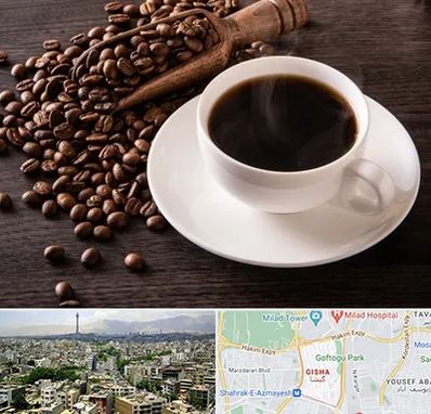 فروشگاه لوازم قهوه در گیشا 