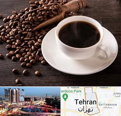 فروشگاه لوازم قهوه در صادقیه 