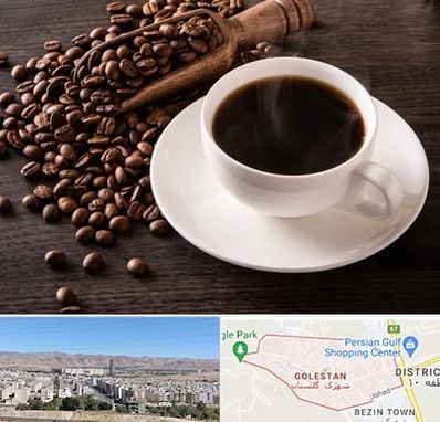 فروشگاه لوازم قهوه در شهرک گلستان شیراز