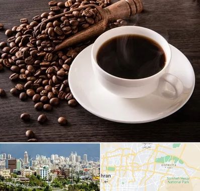 فروشگاه لوازم قهوه در شرق تهران 