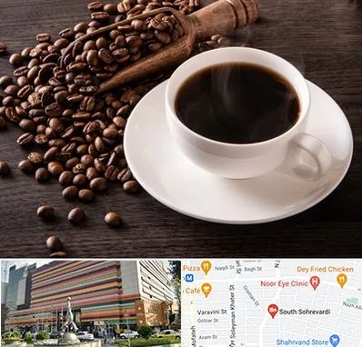 فروشگاه لوازم قهوه در سهروردی 