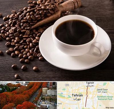 فروشگاه لوازم قهوه در ولیعصر 