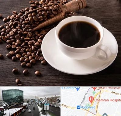 فروشگاه لوازم قهوه در اقدسیه 