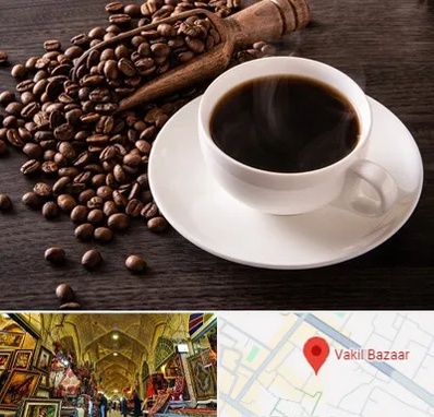 فروشگاه لوازم قهوه در بازار وکیل شیراز