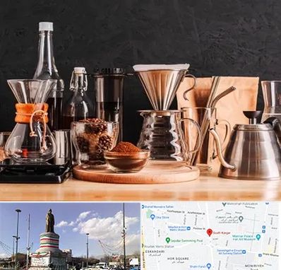 اکسسوری قهوه در کارگر جنوبی 