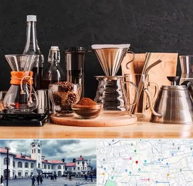 اکسسوری قهوه در میدان شهرداری رشت 