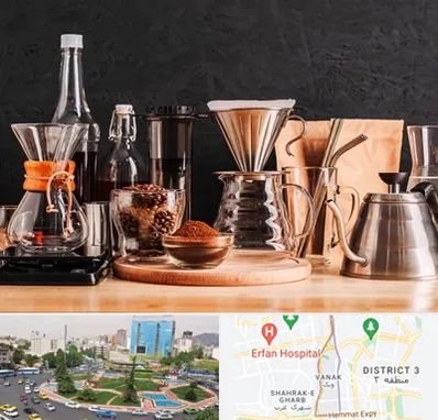 اکسسوری قهوه در ونک 