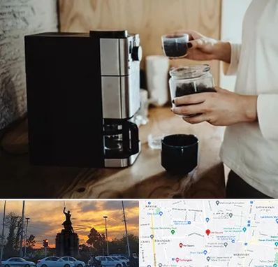 فروش قهوه ساز در میدان حر 