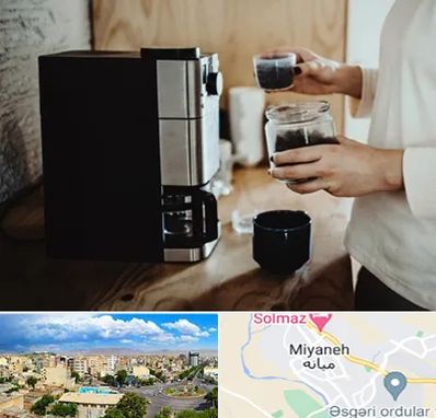 فروش قهوه ساز در میانه