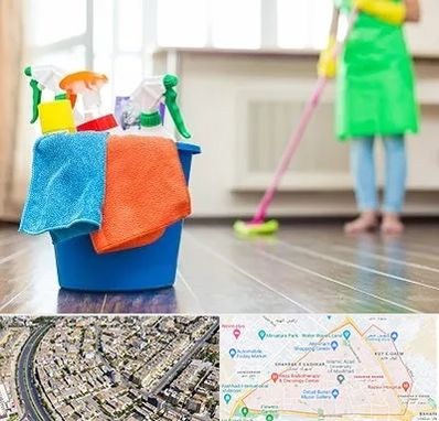 خدمات نظافت در شهرک غرب مشهد