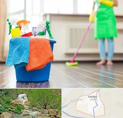 خدمات نظافت در کردان