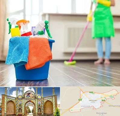 خدمات نظافت در سمنان