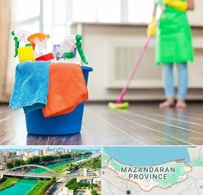 خدمات نظافت در مازندران