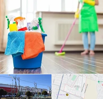 خدمات نظافت در فاز دو اندیشه