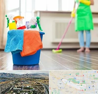 خدمات نظافت در منطقه 21 تهران