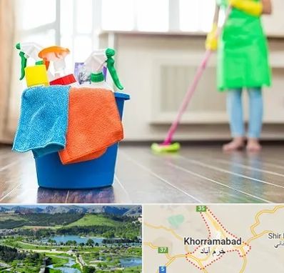 خدمات نظافت در خرم آباد
