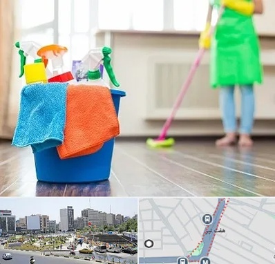 خدمات نظافت در هفت تیر