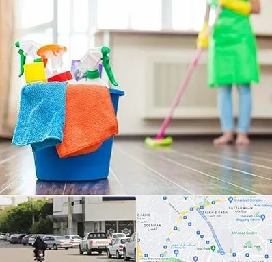 خدمات نظافت در قدوسی شرقی شیراز