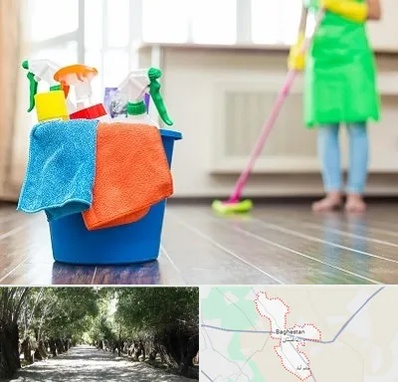 خدمات نظافت در باغستان