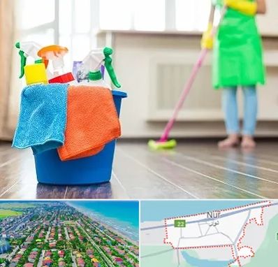 خدمات نظافت در نور