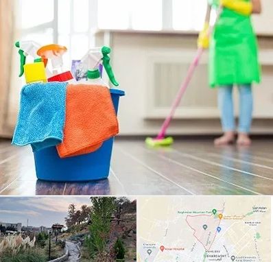 خدمات نظافت در باغستان کرج