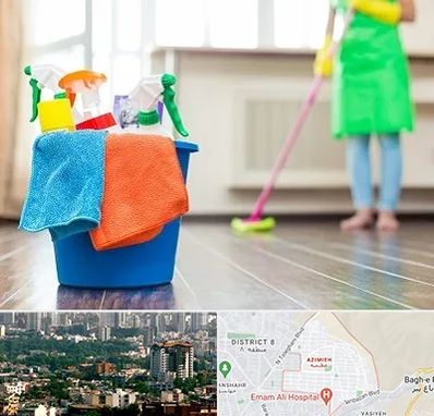 خدمات نظافت در عظیمیه کرج