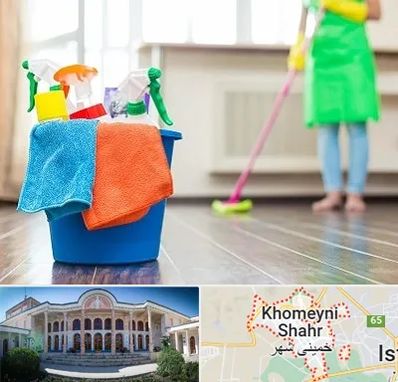 خدمات نظافت در خمینی شهر