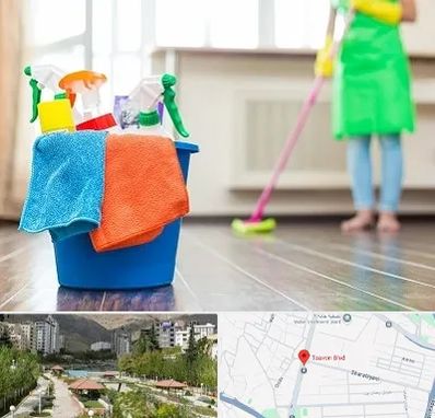 خدمات نظافت در بلوار تعاون