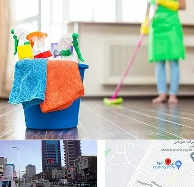 خدمات نظافت در چهارراه طالقانی کرج