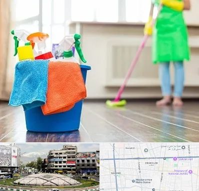 خدمات نظافت در مرکز تهران