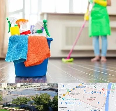 خدمات نظافت در گلستان اهواز