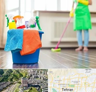 خدمات نظافت در شمال تهران