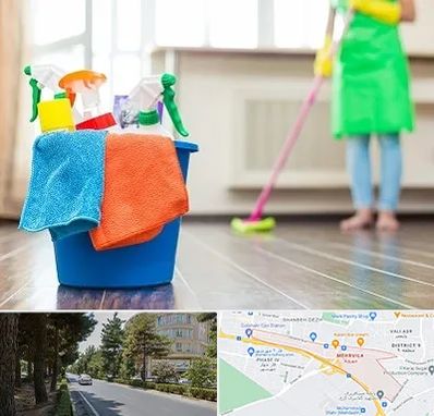 خدمات نظافت در مهرویلا کرج
