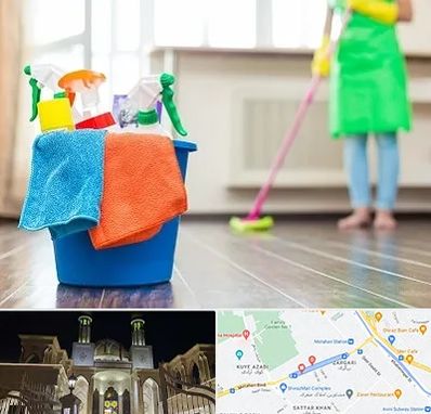 خدمات نظافت در زرگری شیراز