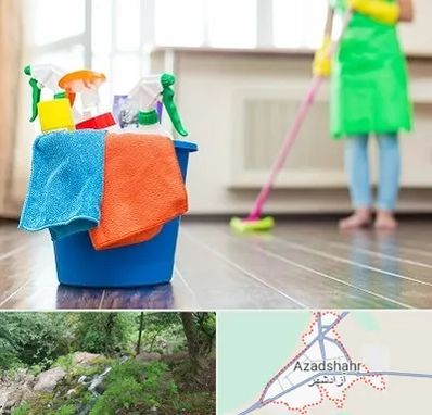 خدمات نظافت در آزادشهر