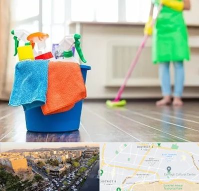 خدمات نظافت در تهرانپارس